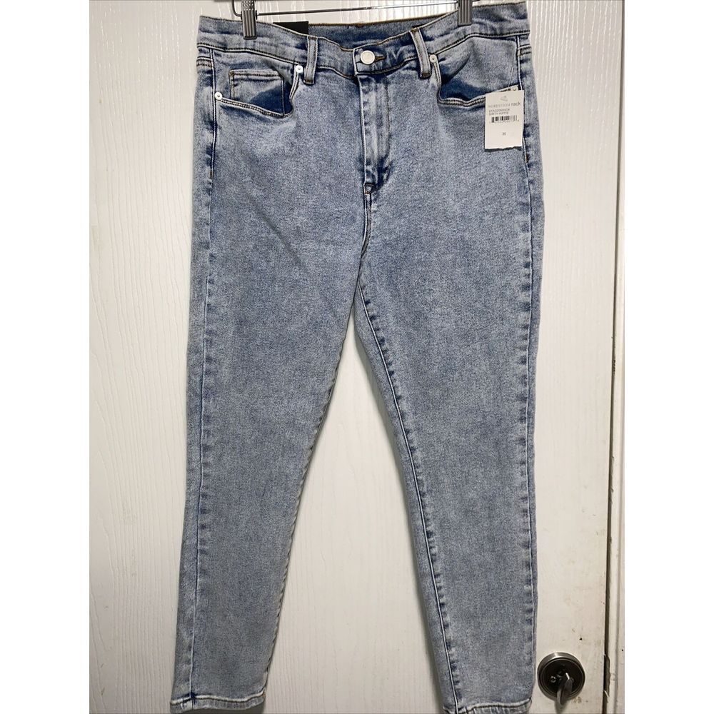 BlankNYC The Great Jones High Rise Skinny Jeans Women's Size 30‎ Distressed NWT